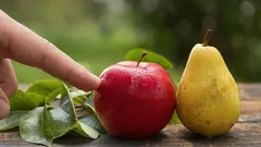 ¿Manzana o pera? Los dietistas revelan qué fruta es la más saludable