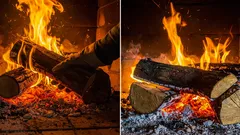La leña arderá cinco veces más: un método eficaz que merece la pena conocer